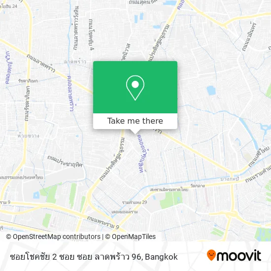 ซอยโชคชัย 2 ซอย ซอย ลาดพร้าว 96 map