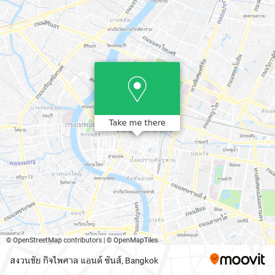 สงวนชัย กิจไพศาล แอนด์ ซันส์ map