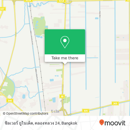 ซิลเวอร์ ยูไนเต็ด, คลองหลวง 24 map