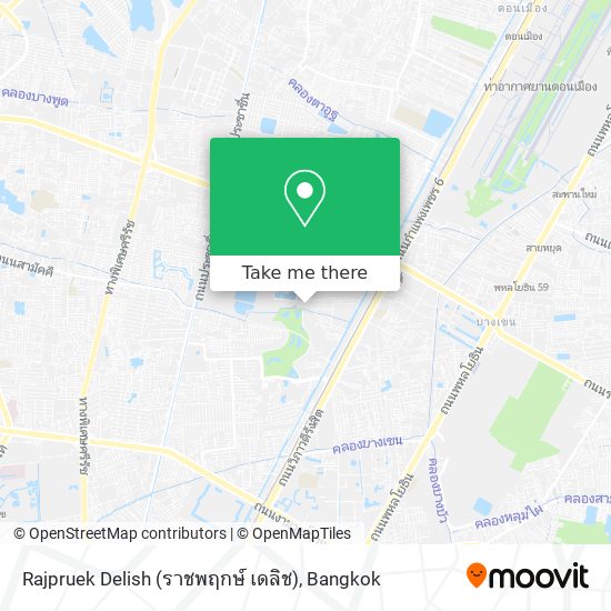 Rajpruek Delish (ราชพฤกษ์ เดลิช) map