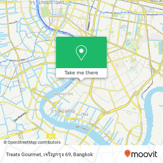 Treats Gourmet, เจริญกรุง 69 map