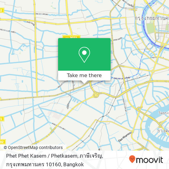 Phet Phet Kasem / Phetkasem, ภาษีเจริญ, กรุงเทพมหานคร 10160 map