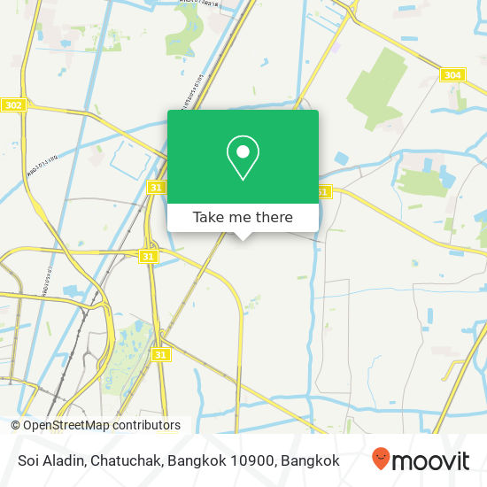 Soi Aladin, Chatuchak, Bangkok 10900 map