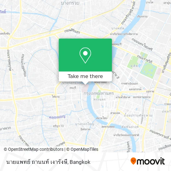 นายแพทย์ ถานนท์ เงารังษี map