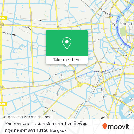 ซอย ซอย แยก 4 / ซอย ซอย แยก 1, ภาษีเจริญ, กรุงเทพมหานคร 10160 map