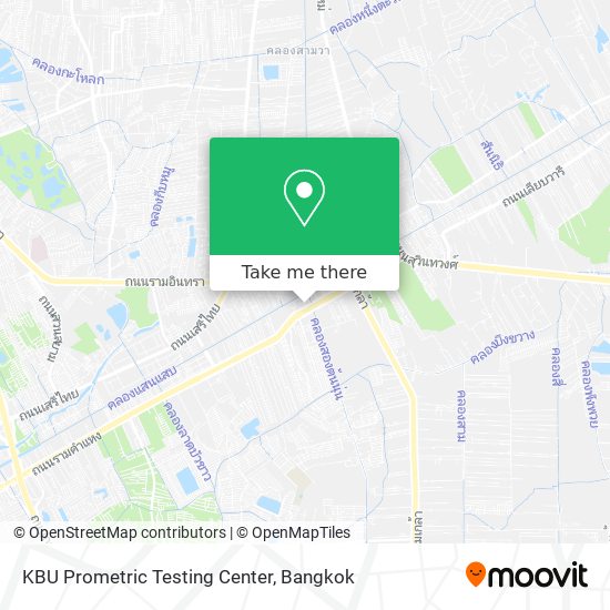 KBU Prometric Testing Center map