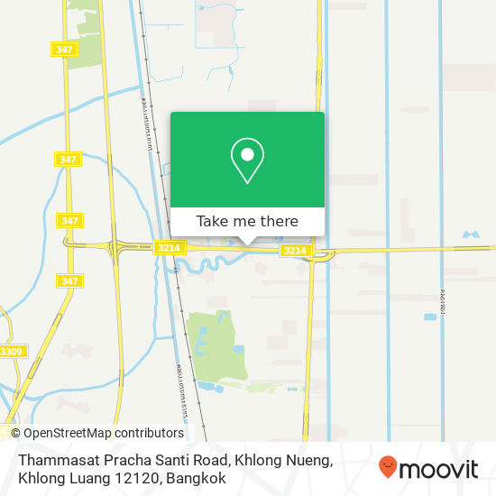 Thammasat Pracha Santi Road, Khlong Nueng, Khlong Luang 12120 map