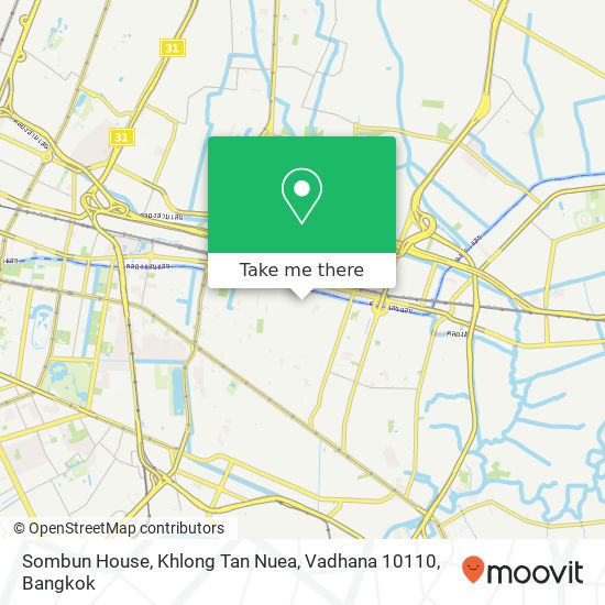 Sombun House, Khlong Tan Nuea, Vadhana 10110 map