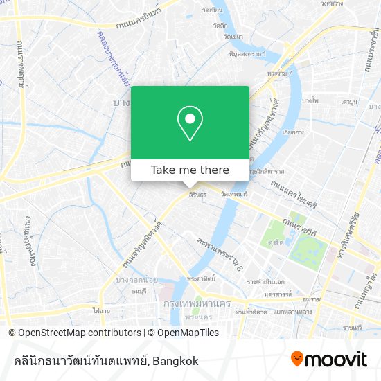 คลินิกธนาวัฒน์ทันตแพทย์ map