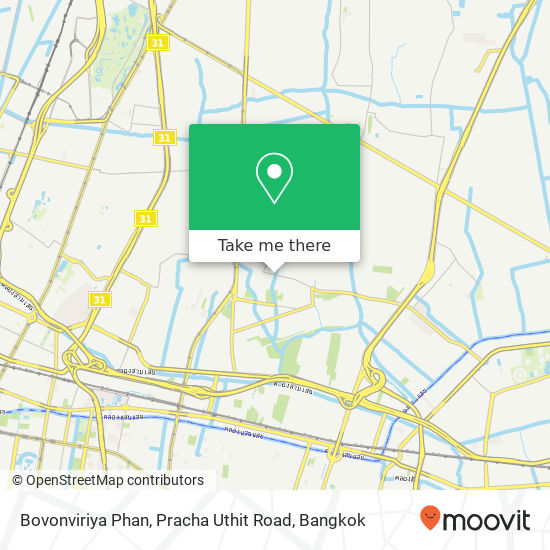 Bovonviriya Phan, Pracha Uthit Road map