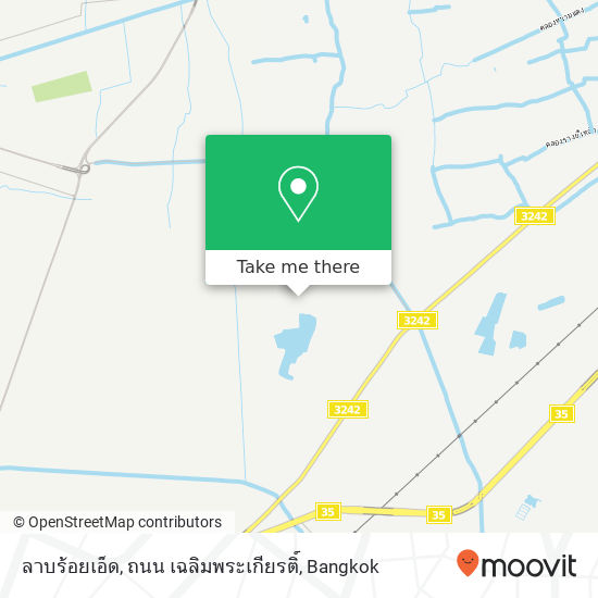 ลาบร้อยเอ็ด, ถนน เฉลิมพระเกียรติ์ map