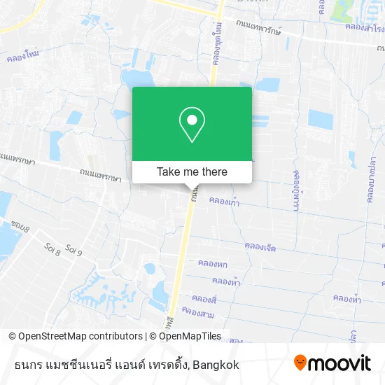 ธนกร แมชชีนเนอรี่ แอนด์ เทรดดิ้ง map