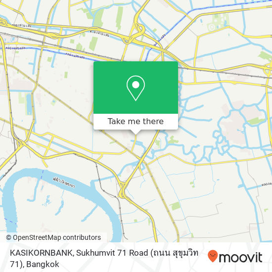 KASIKORNBANK, Sukhumvit 71 Road (ถนน สุขุมวิท 71) map