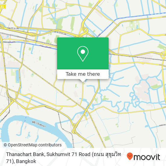 Thanachart Bank, Sukhumvit 71 Road (ถนน สุขุมวิท 71) map