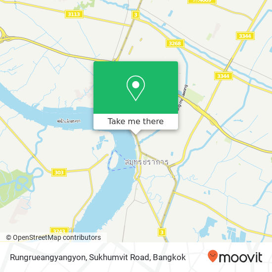 Rungrueangyangyon, Sukhumvit Road map