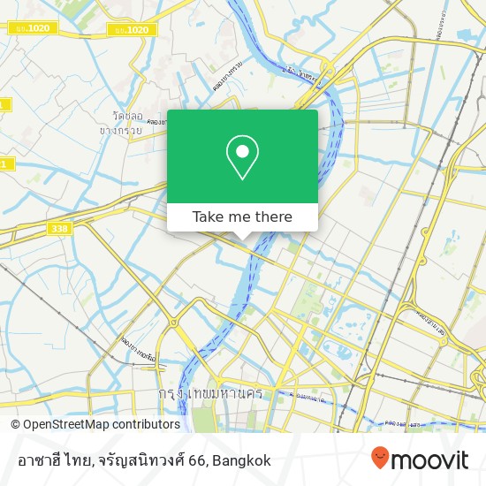 อาซาฮี ไทย, จรัญสนิทวงศ์ 66 map