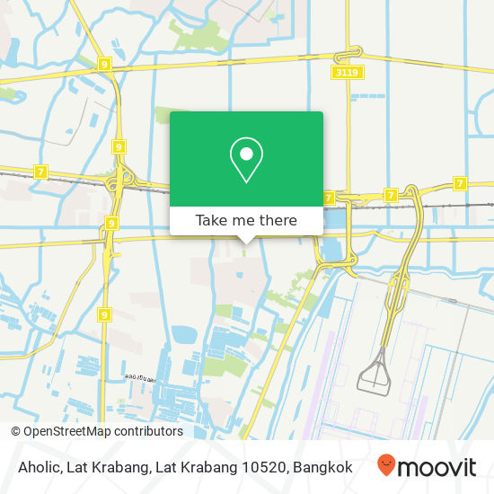 Aholic, Lat Krabang, Lat Krabang 10520 map