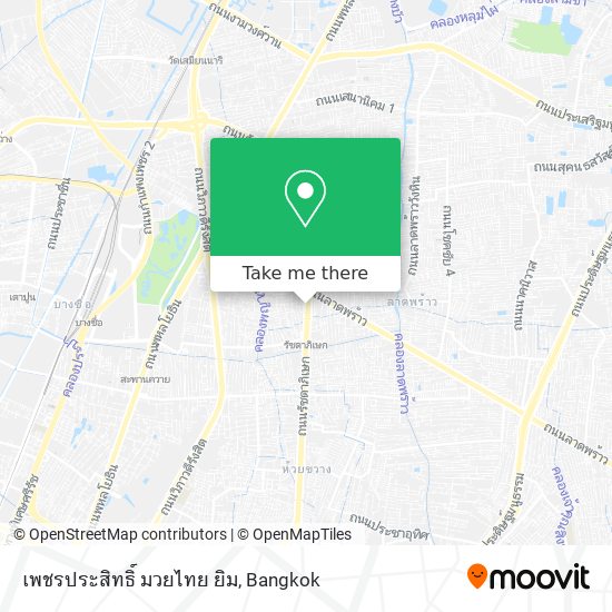 เพชรประสิทธิ์ มวยไทย ยิม map