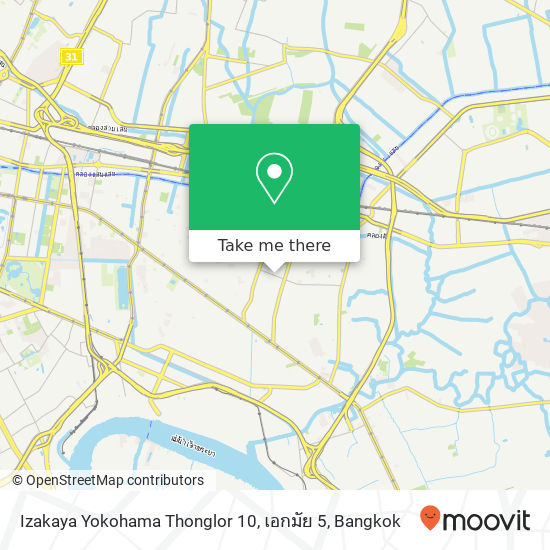 Izakaya Yokohama Thonglor 10, เอกมัย 5 map