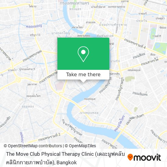 The Move Club Physical Therapy Clinic (เดอะมูฟคลับ คลินิกกายภาพบำบัด) map