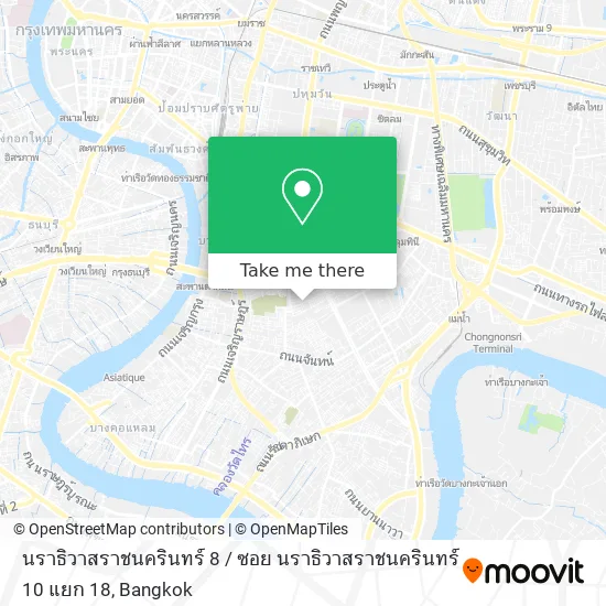 นราธิวาสราชนครินทร์ 8 / ซอย นราธิวาสราชนครินทร์ 10 แยก 18 map