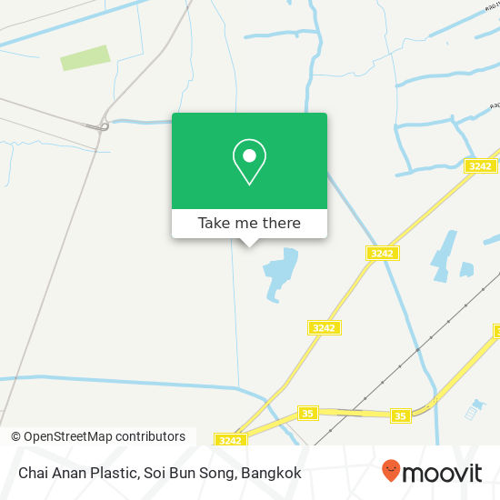 Chai Anan Plastic, Soi Bun Song map
