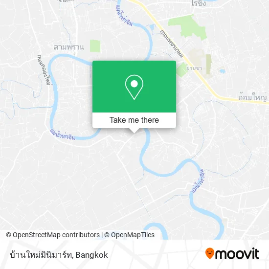 บ้านใหม่มินิมาร์ท map