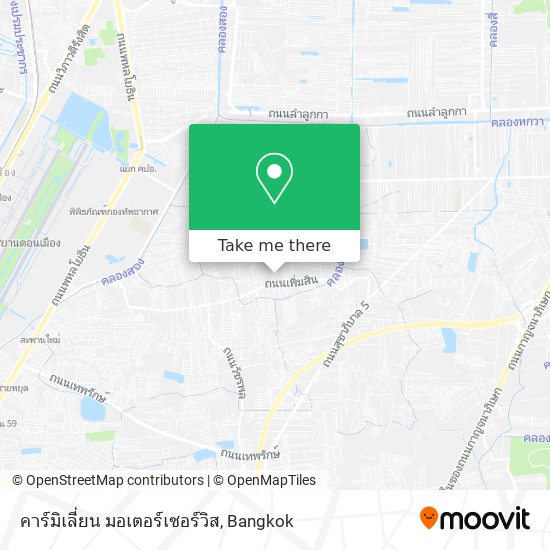 คาร์มิเลี่ยน มอเตอร์เซอร์วิส map