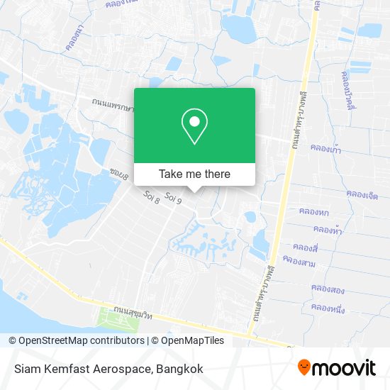 Siam Kemfast Aerospace map