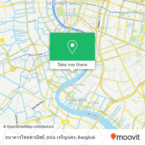 ธนาคารไทยพาณิชย์, ถนน เจริญนคร map