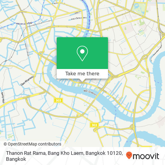 Thanon Rat Rama, Bang Kho Laem, Bangkok 10120 map