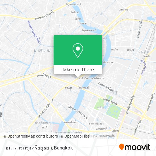 ธนาคารกรุงศรีอยุธยา map