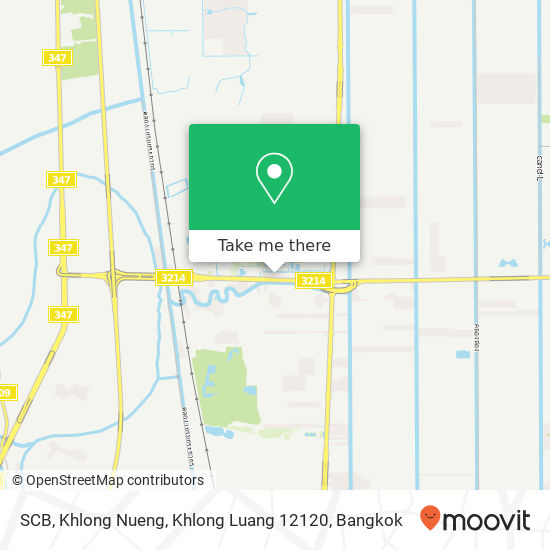 SCB, Khlong Nueng, Khlong Luang 12120 map
