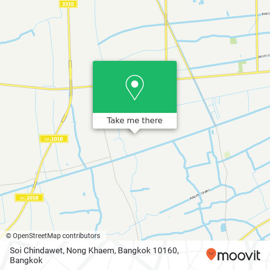 Soi Chindawet, Nong Khaem, Bangkok 10160 map