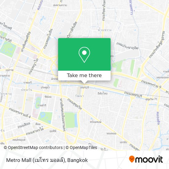 Metro Mall (เมโทร มอลล์) map