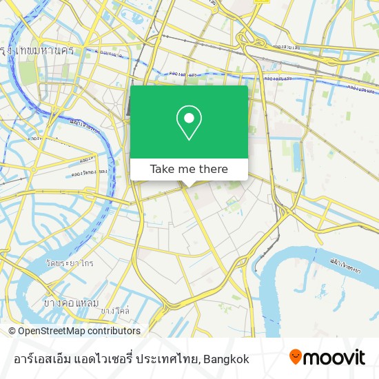 อาร์เอสเอ็ม แอดไวเซอรี่ ประเทศไทย map