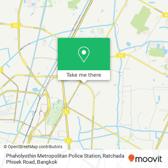 Phaholyothin Metropolitan Police Station, Ratchada Phisek Road map
