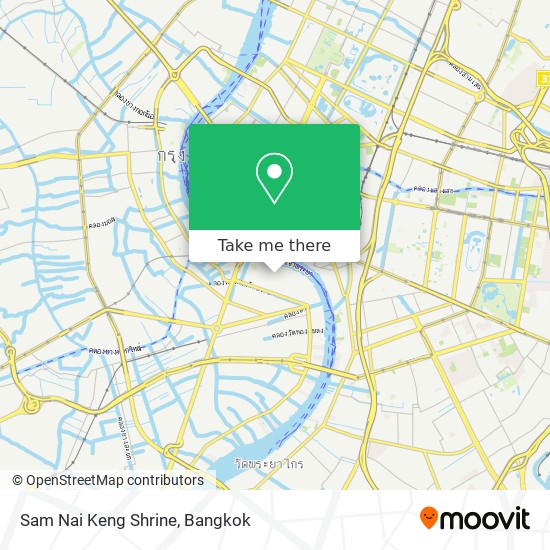 Sam Nai Keng Shrine map