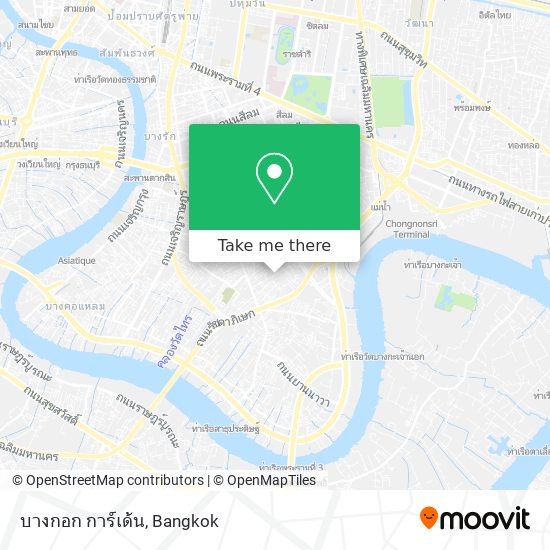 บางกอก การ์เด้น map