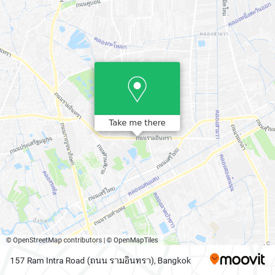 157 Ram Intra Road (ถนน รามอินทรา) map