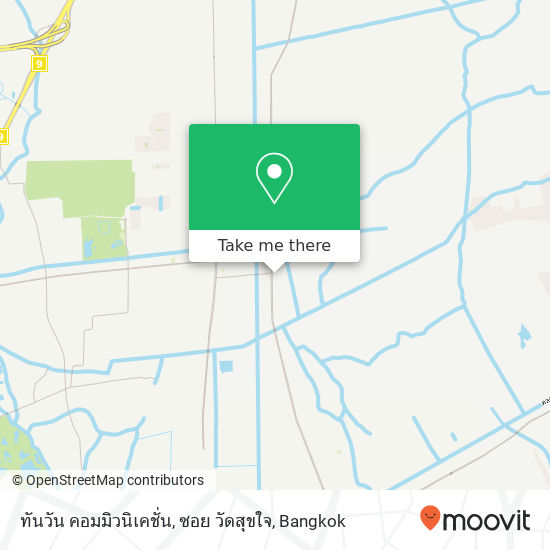 ทันวัน คอมมิวนิเคชั่น, ซอย วัดสุขใจ map