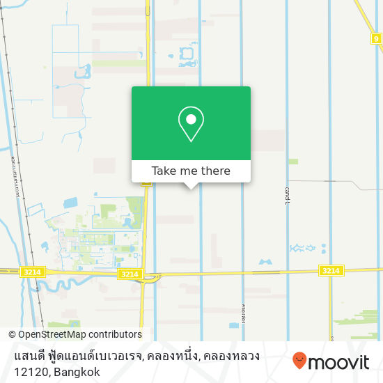 แสนดี ฟู้ดแอนด์เบเวอเรจ, คลองหนึ่ง, คลองหลวง 12120 map