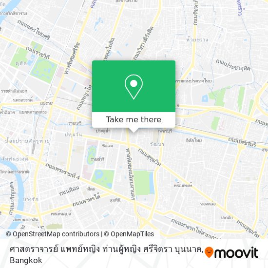 ศาสตราจารย์ แพทย์หญิง ท่านผู้หญิง ศรีจิตรา บุนนาค map