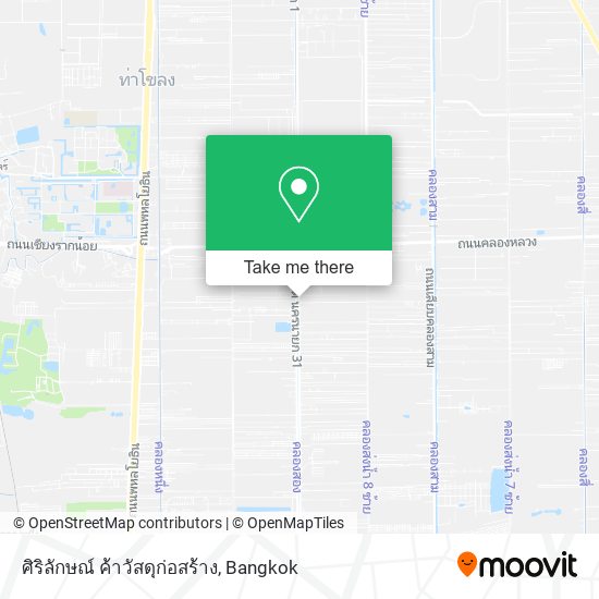 ศิริลักษณ์ ค้าวัสดุก่อสร้าง map