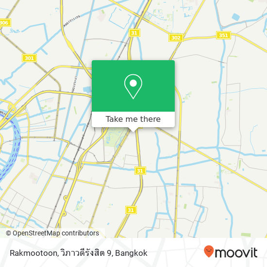 Rakmootoon, วิภาวดีรังสิต 9 map