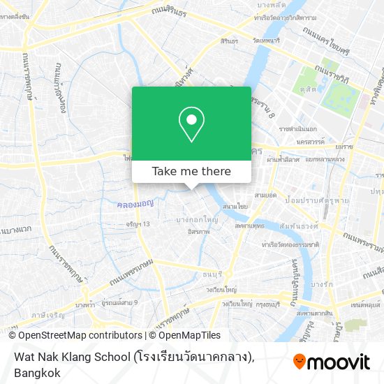 Wat Nak Klang School (โรงเรียนวัดนาคกลาง) map