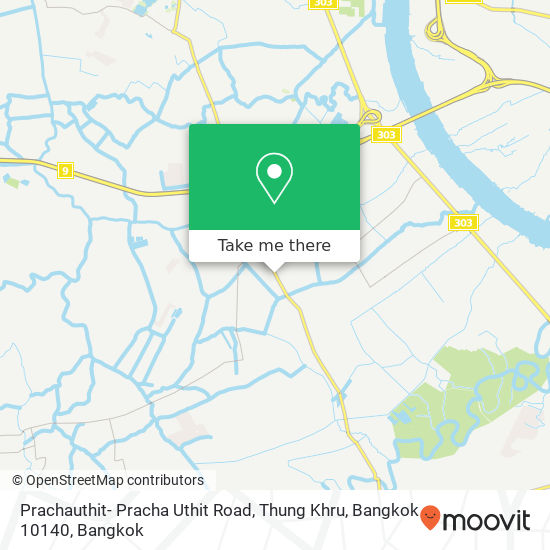 Prachauthit- Pracha Uthit Road, Thung Khru, Bangkok 10140 map