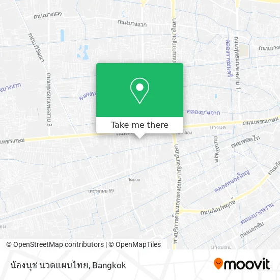 น้องนุช นวดแผนไทย map