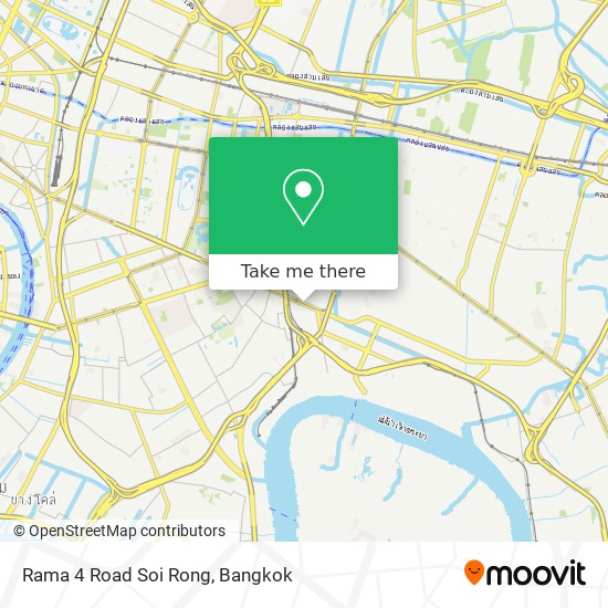 Rama 4 Road Soi Rong map