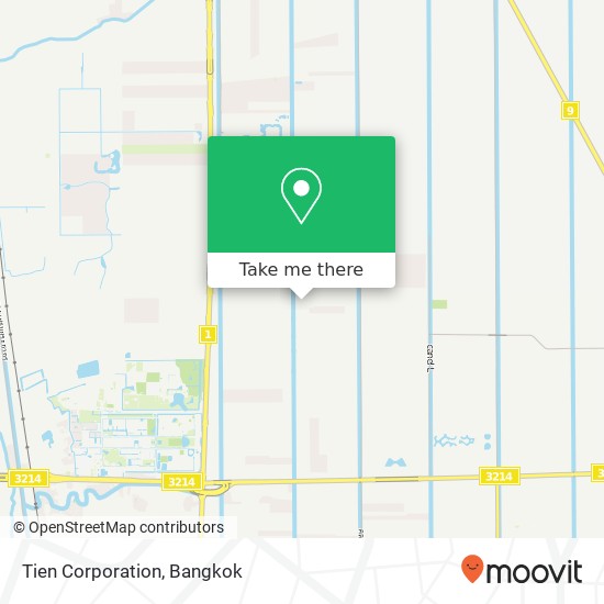 Tien Corporation, Khlong Song, Khlong Luang 12120 map